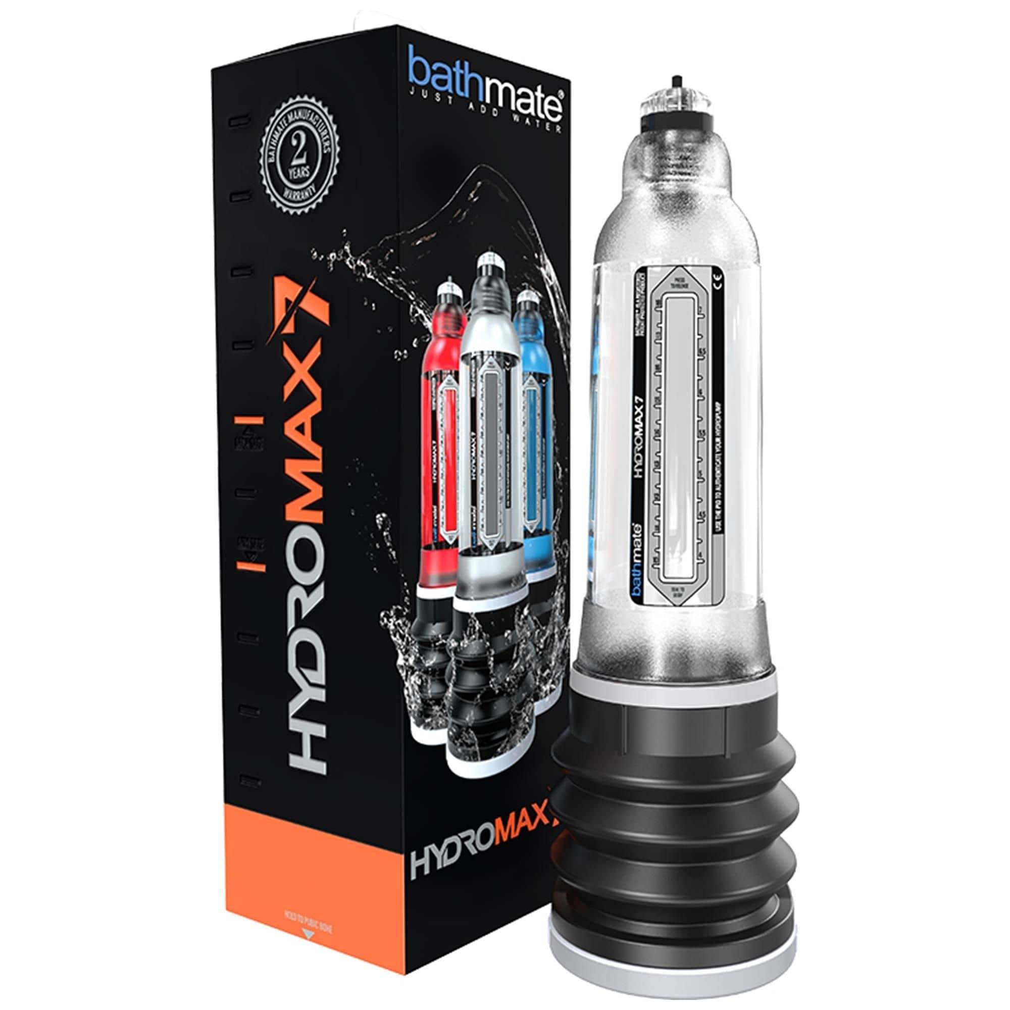 Bathmate Hydromax7 Clear Penispump Bathmate Hydromax7 Clear Penispump