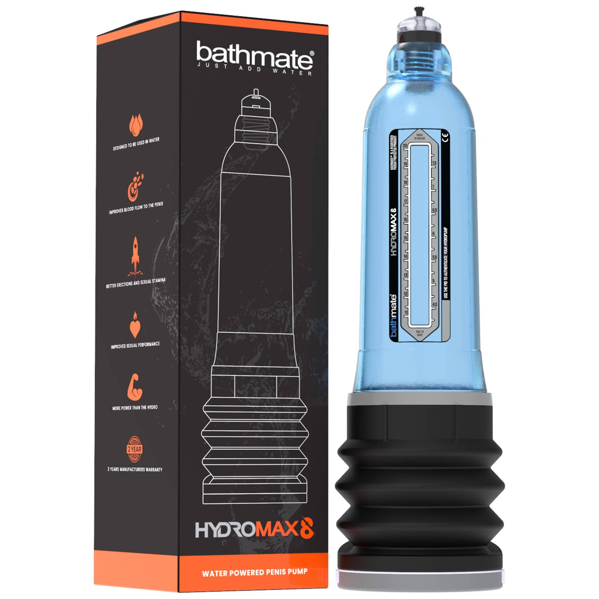 Bathmate Hydromax8 Blue Honom Bathmate Hydromax8 Blue Honom