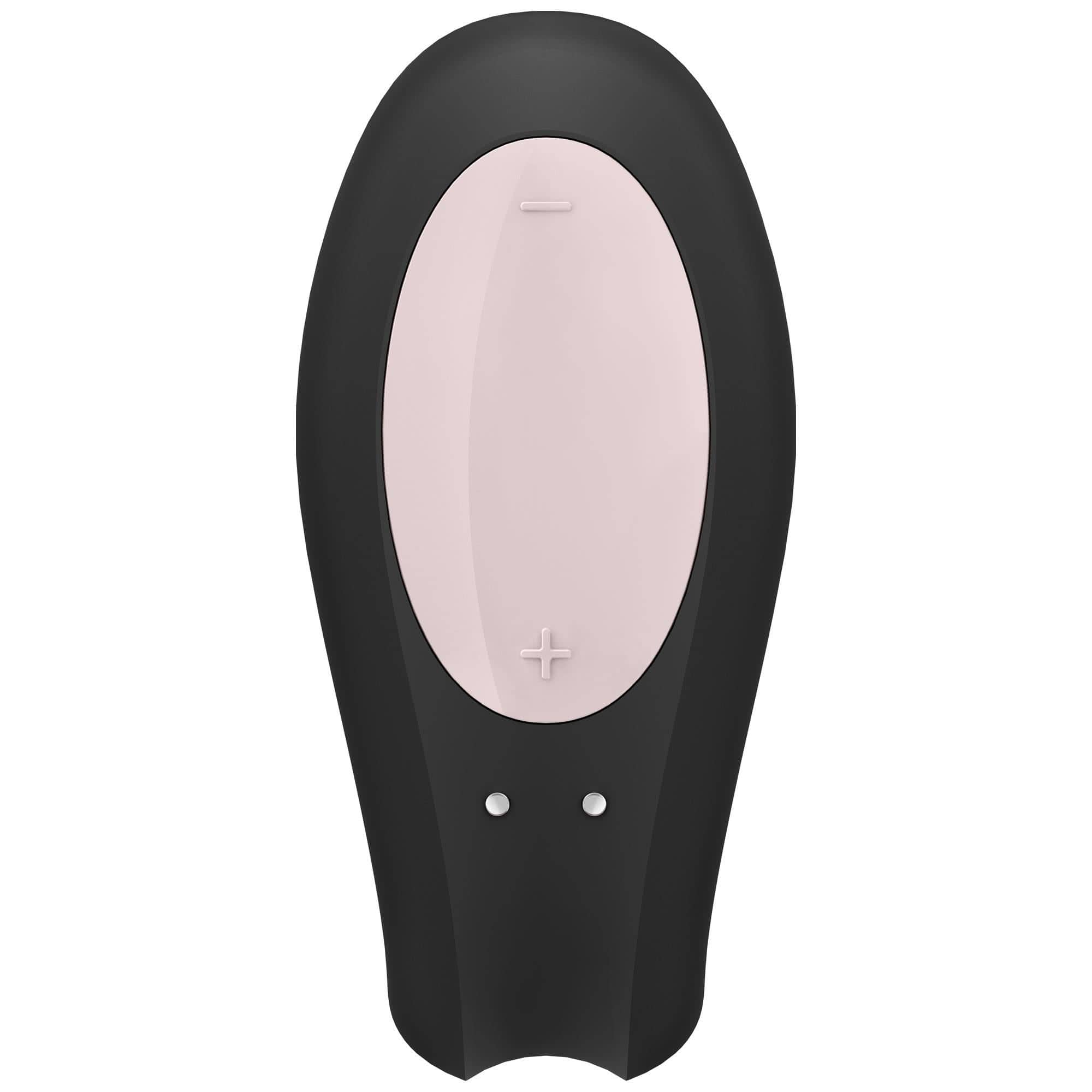 Satisfyer Double Joy Couples Vib. Black Sexleksaker Satisfyer Double Joy Couples Vib. Black Sexleksaker
