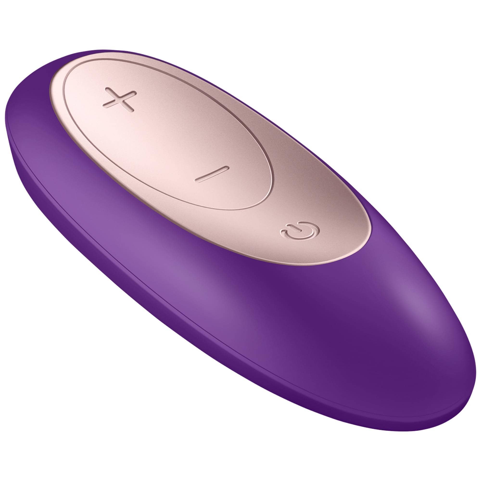 Satisfyer Double Plus Remote Partner Vibrator Sexleksaker Satisfyer Double Plus Remote Partner Vibrator Sexleksaker