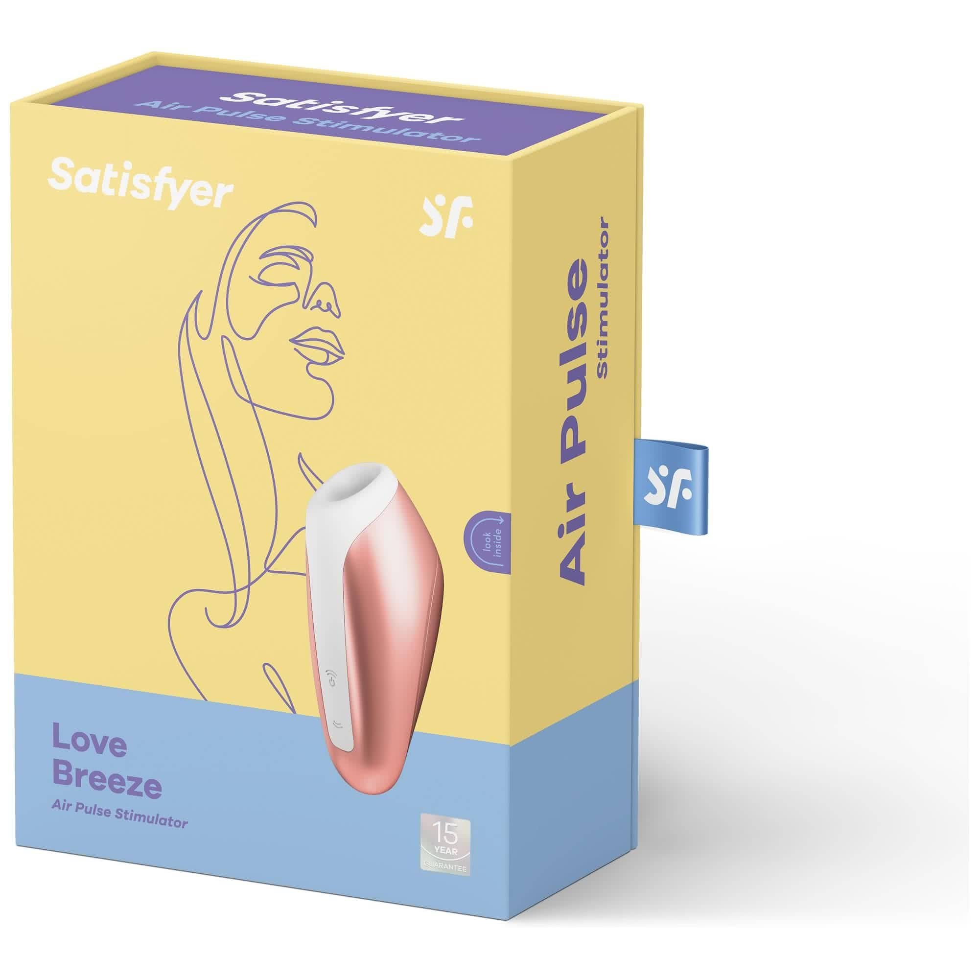Satisfyer Love Breeze Copper Lufttrycksvibratorer Satisfyer Love Breeze Copper Lufttrycksvibratorer