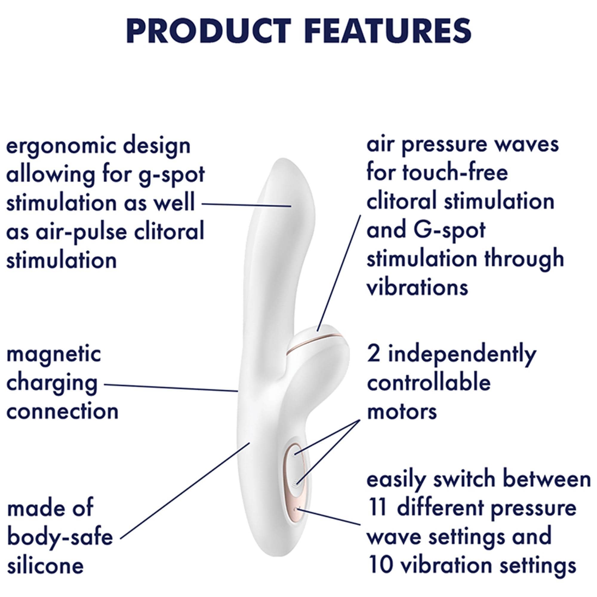 Satisfyer Pro G-Spot Rabbit Rabbit Vibratorer Satisfyer Pro G-Spot Rabbit Rabbit Vibratorer