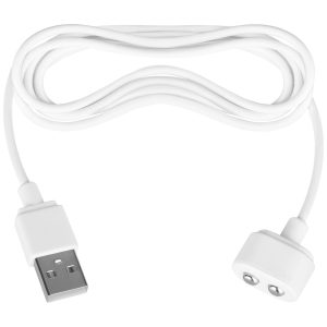 Satisfyer USB Charging Cable White Tillbehör sexleksaker Satisfyer USB Charging Cable White Tillbehör sexleksaker
