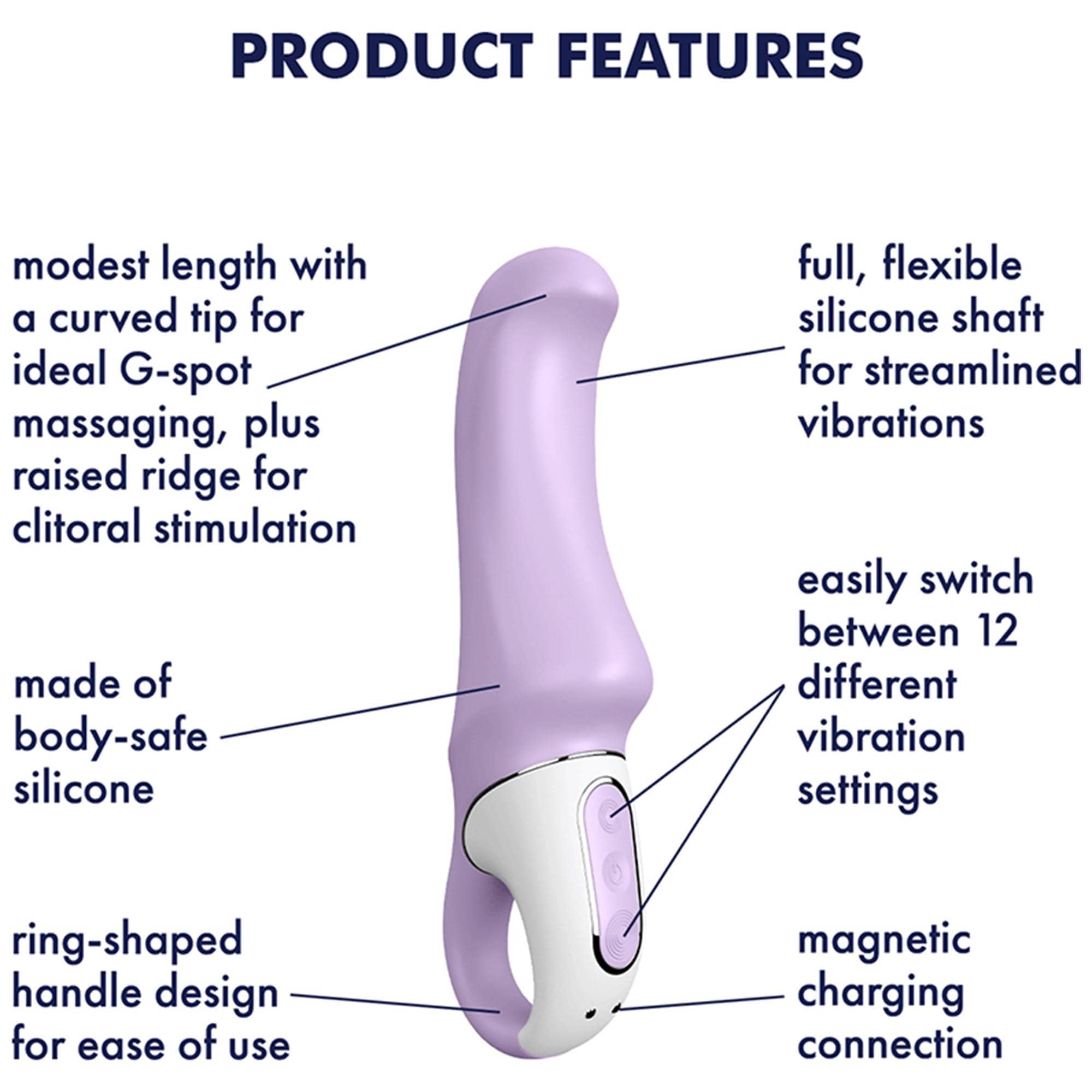 Satisfyer Vibes Charming Smile Vibratorer Satisfyer Vibes Charming Smile Vibratorer