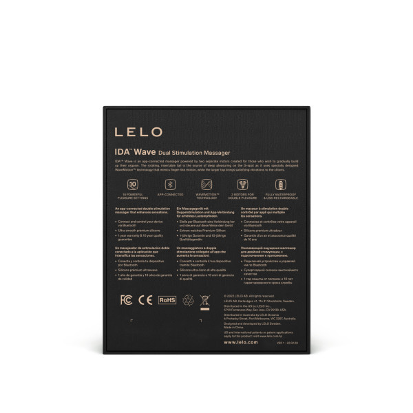 Lelo Ida Wave Black Henne Lelo Ida Wave Black Henne