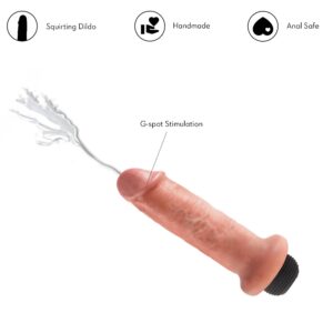 King Cock 6in Squirting Cock Flesh Henne