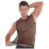 Men's Net Tank Top - Svart - XL/2XL