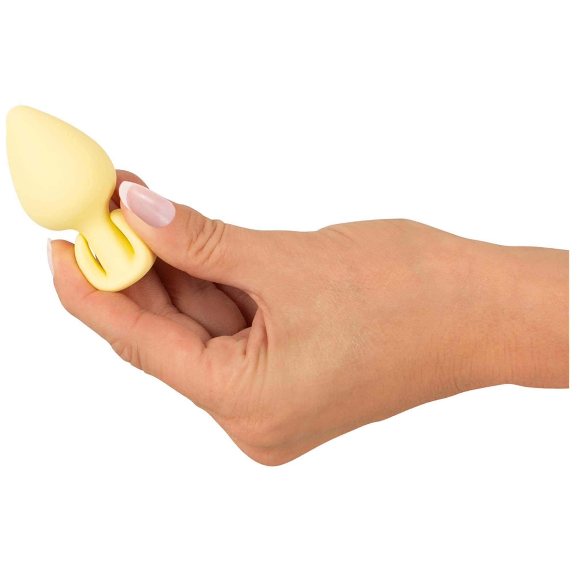 Cuties Mini Butt Plug Yellow Buttplug Cuties Mini Butt Plug Yellow Buttplug