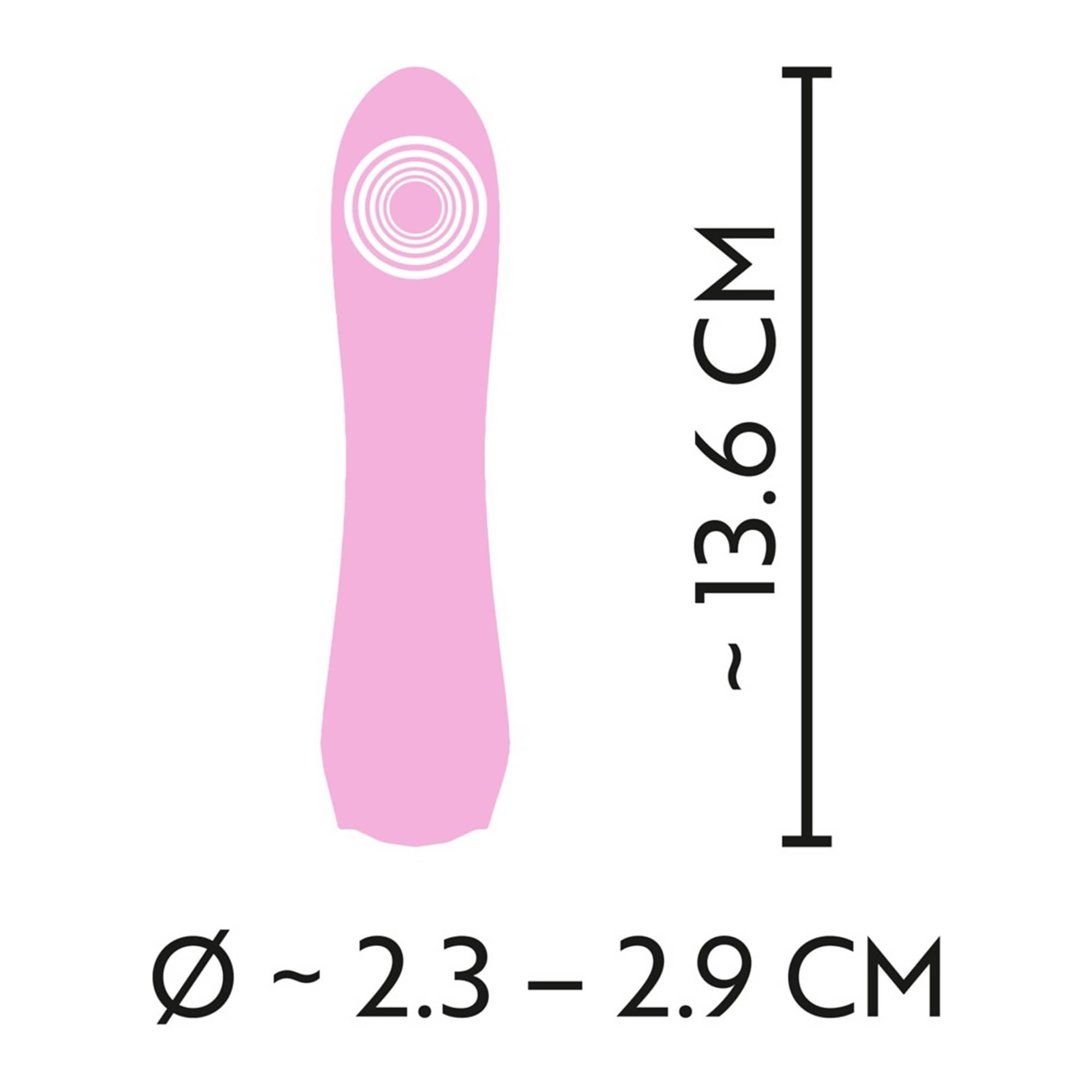 Cuties Mini Vibrator Heart Pink Bulletvibratorer Cuties Mini Vibrator Heart Pink Bulletvibratorer