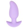 Cuties Vibrating Mini Butt Plug Purple