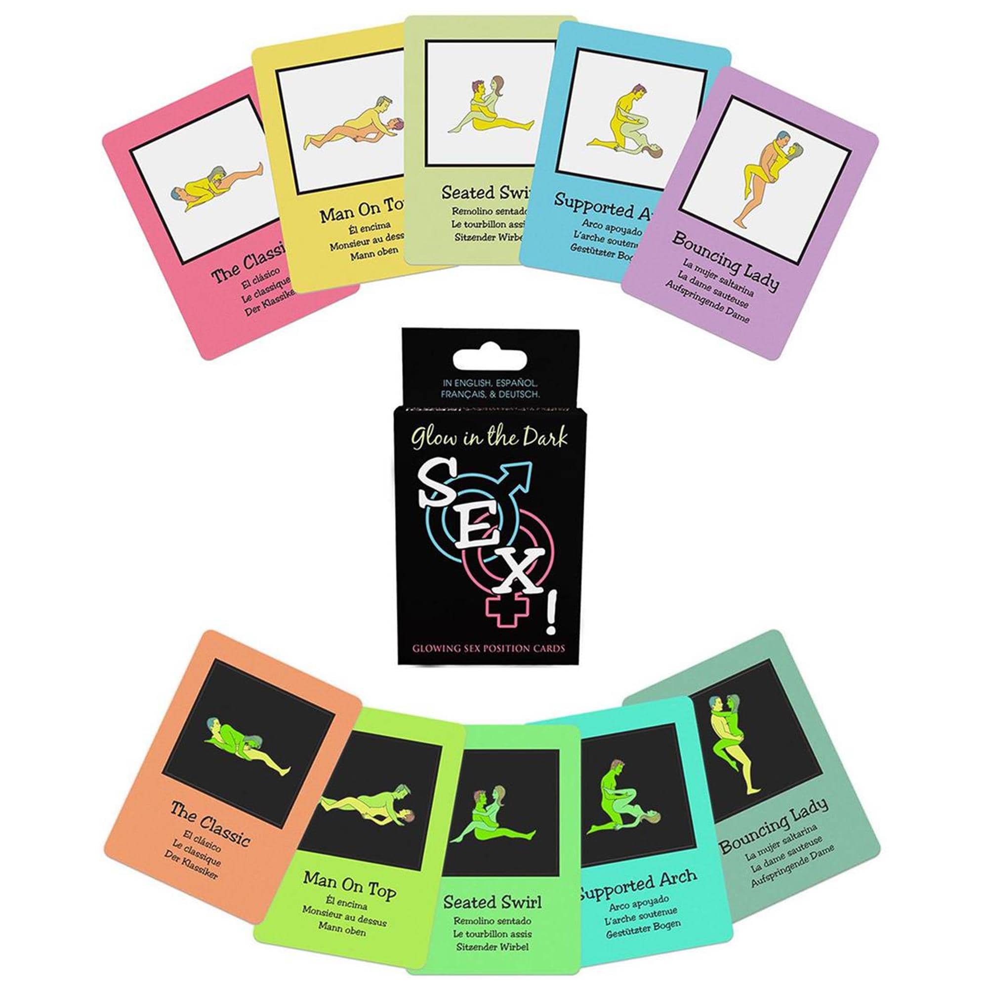 Glow In The Dark Sexcards Henne Glow In The Dark Sexcards Henne