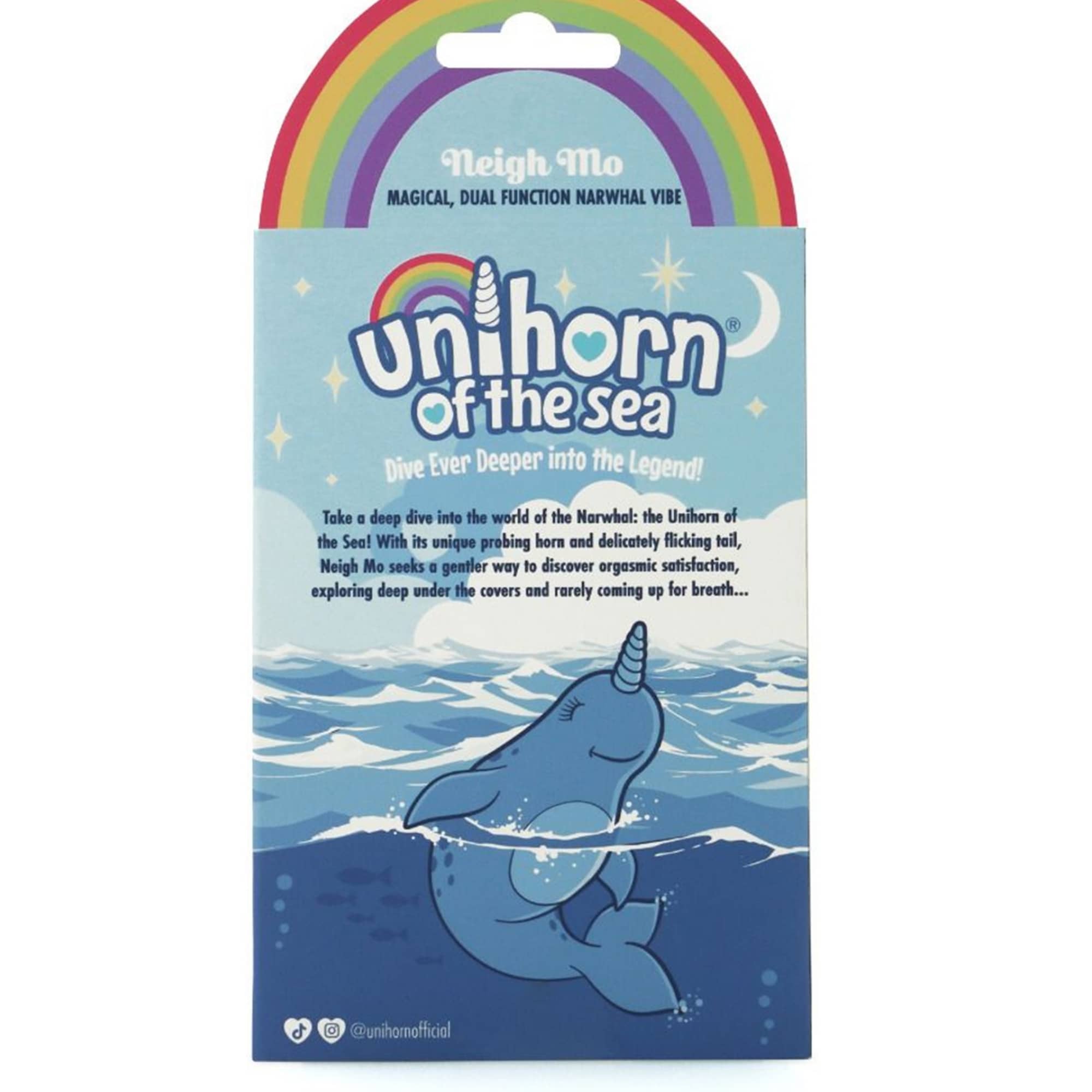 Unihorn Of The Sea Neigh Mo The Narwhal Blue Klitorisvibratorer Unihorn Of The Sea Neigh Mo The Narwhal Blue Klitorisvibratorer