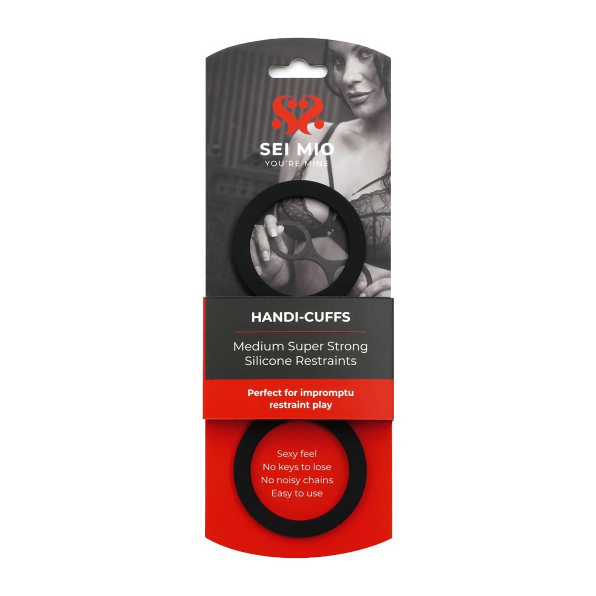 SEI MIO – Handi-Cuffs Medium Super Strong Silicone Restraint BDSM SEI MIO – Handi-Cuffs Medium Super Strong Silicone Restraint BDSM