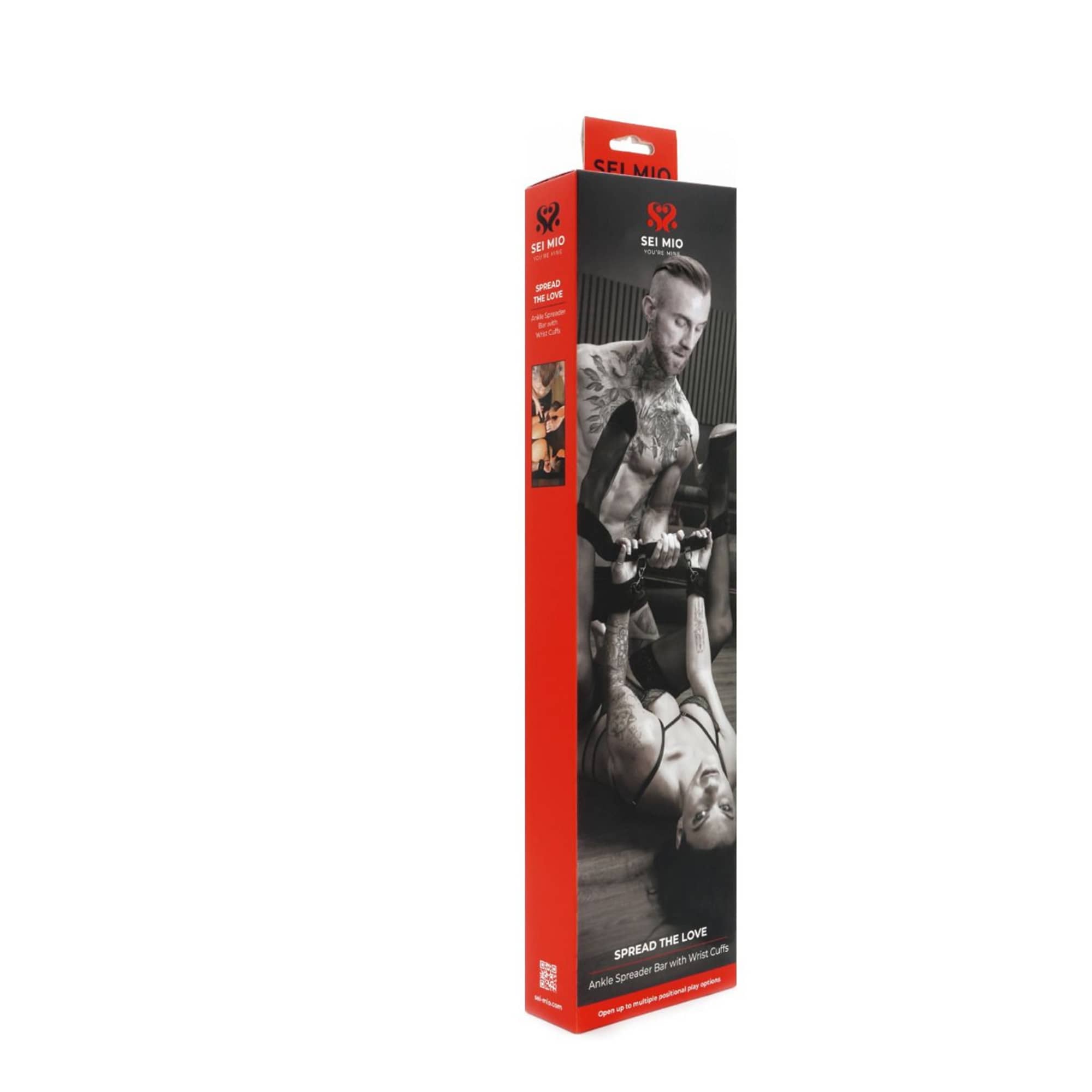 SEI MIO – Spread The Love Ankel Spreader Bar With Wrist Cuffs BDSM SEI MIO – Spread The Love Ankel Spreader Bar With Wrist Cuffs BDSM