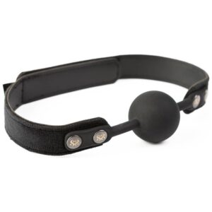 SEI MIO - Strictly Come Quietly Soft Strap Silicone Ball Gag